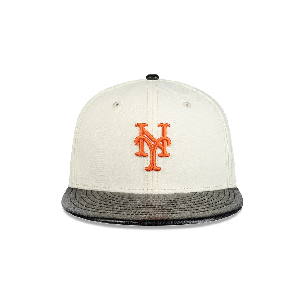 New York Mets MLB Leather Visor 59FIFTY Cerrada