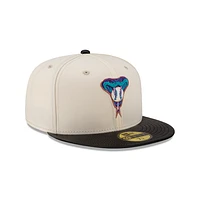 Arizona Diamondbacks MLB Leather Visor 59FIFTY Cerrada