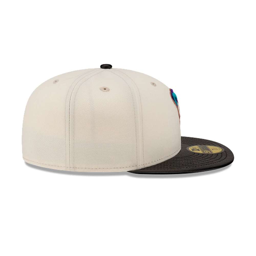 Arizona Diamondbacks MLB Leather Visor 59FIFTY Cerrada