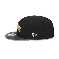 Pittsburgh Pirates MLB Metallic Camo 59FIFTY Cerrada