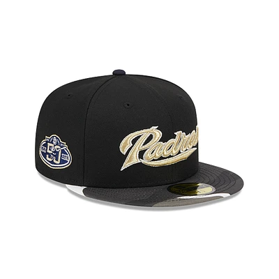 San Diego Padres MLB Metallic Camo 59FIFTY Cerrada