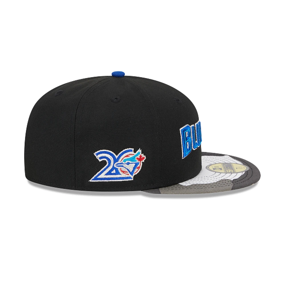 Toronto Blue Jays MLB Metallic Camo 59FIFTY Cerrada