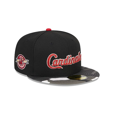 St. Louis Cardinals MLB Metallic Camo 59FIFTY Cerrada