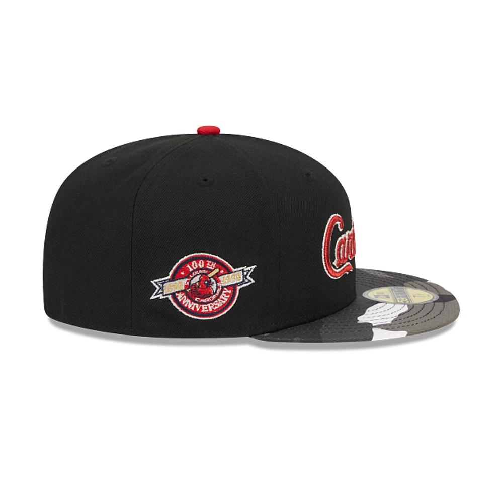 St. Louis Cardinals MLB Metallic Camo 59FIFTY Cerrada