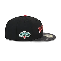 Boston Red Sox MLB Metallic Camo 59FIFTY Cerrada