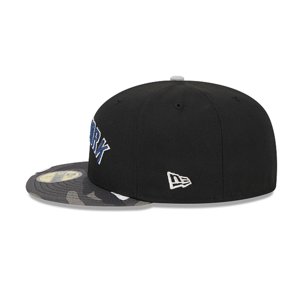 New York Yankees MLB Metallic Camo 59FIFTY Cerrada