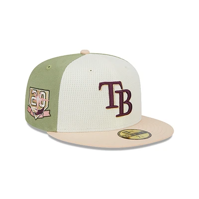 Tampa Bay Rays MLB Thermal Front 59FIFTY Cerrada
