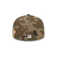 Boston Red Sox MLB Camo Crown 59FIFTY Cerrada