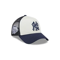 New York Yankees MLB Check Flag 9FORTY AF Snapback