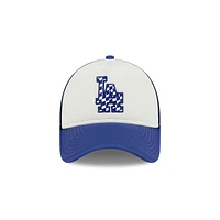 Los Angeles Dodgers MLB Check Flag 9FORTY AF Snapback