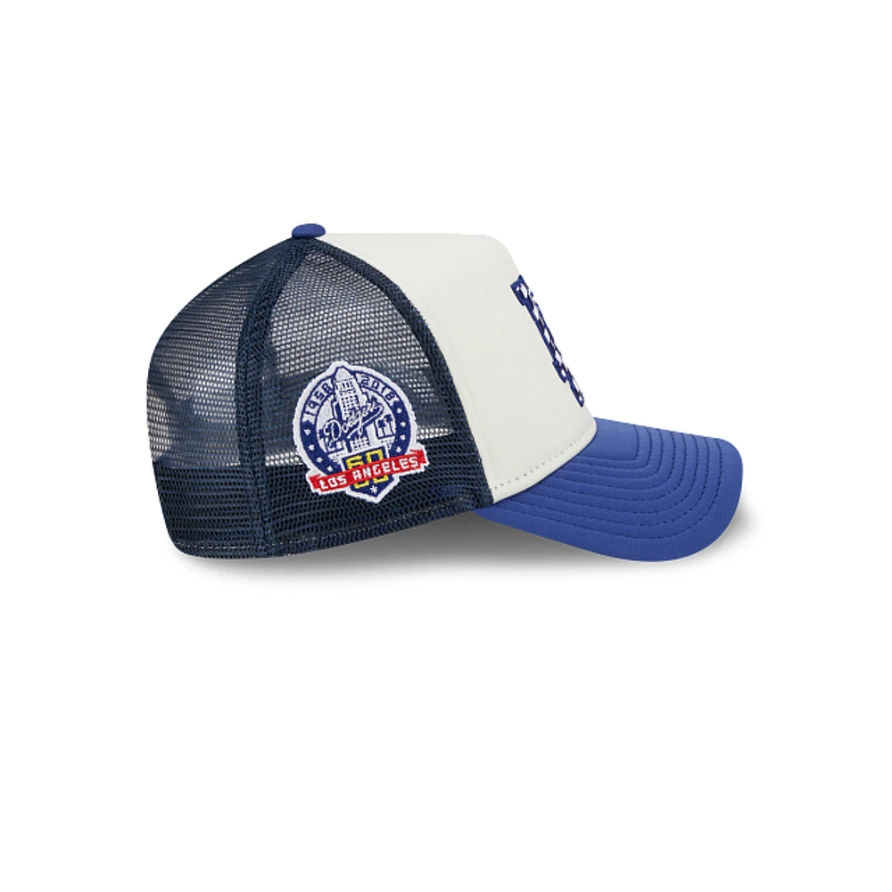 Los Angeles Dodgers MLB Check Flag 9FORTY AF Snapback