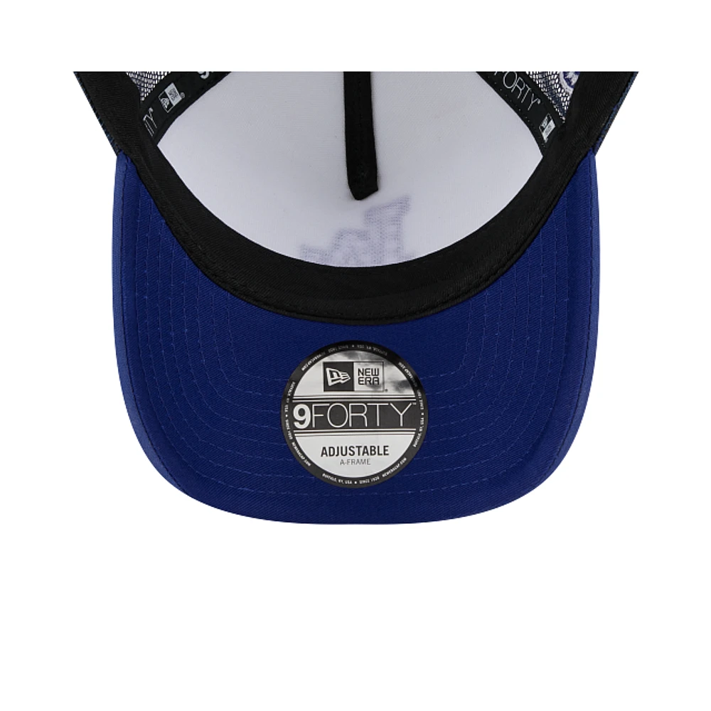 Los Angeles Dodgers MLB Check Flag 9FORTY AF Snapback