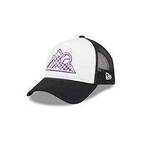 Colorado Rockies MLB Check Flag 9FORTY AF Snapback