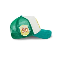 Oakland Athletics MLB Check Flag 9FORTY AF Snapback