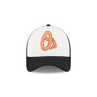 Baltimore Orioles MLB Check Flag 9FORTY AF Snapback