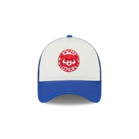 Chicago Cubs MLB Check Flag 9FORTY AF Snapback