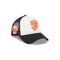 San Francisco Giants MLB Check Flag 9FORTY AF Snapback