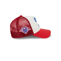 Texas Rangers MLB Check Flag 9FORTY AF Snapback