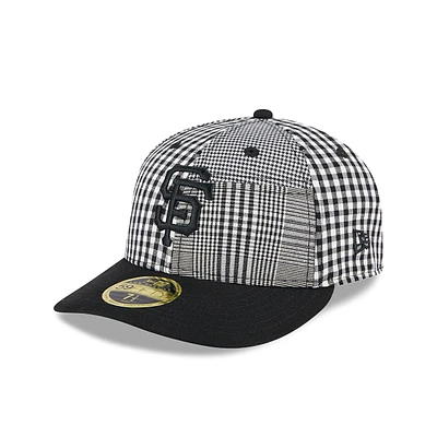 San Francisco Giants MLB Patch Plaid 59FIFTY LP Cerrada