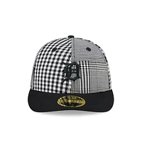 Detroit Tigers MLB Patch Plaid 59FIFTY LP Cerrada