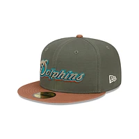 Miami Dolphins NFL Ripstop 59FIFTY Cerrada