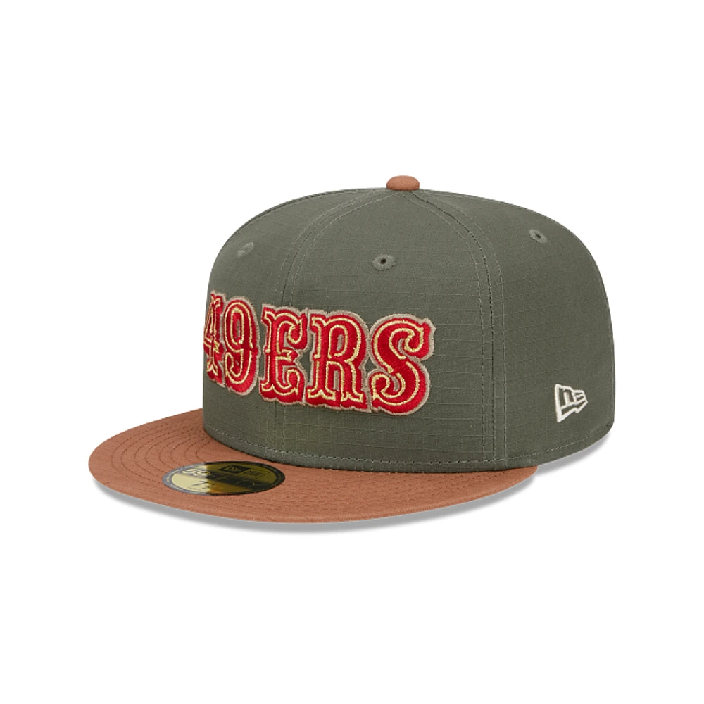 San Francisco 49Ers NFL Ripstop 59FIFTY Cerrada