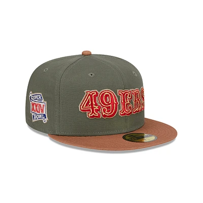 San Francisco 49Ers NFL Ripstop 59FIFTY Cerrada