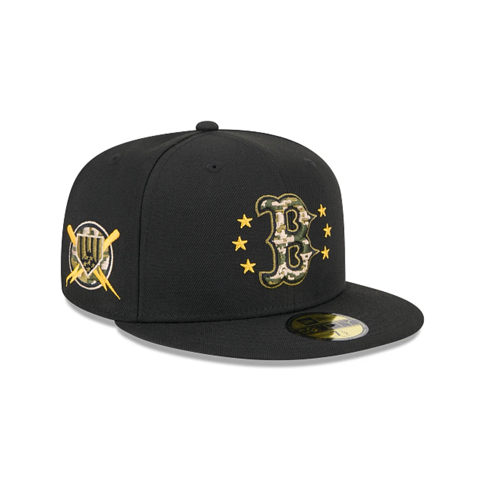 Boston Red Sox MLB Armed Forces Day 2024 59FIFTY Cerrada