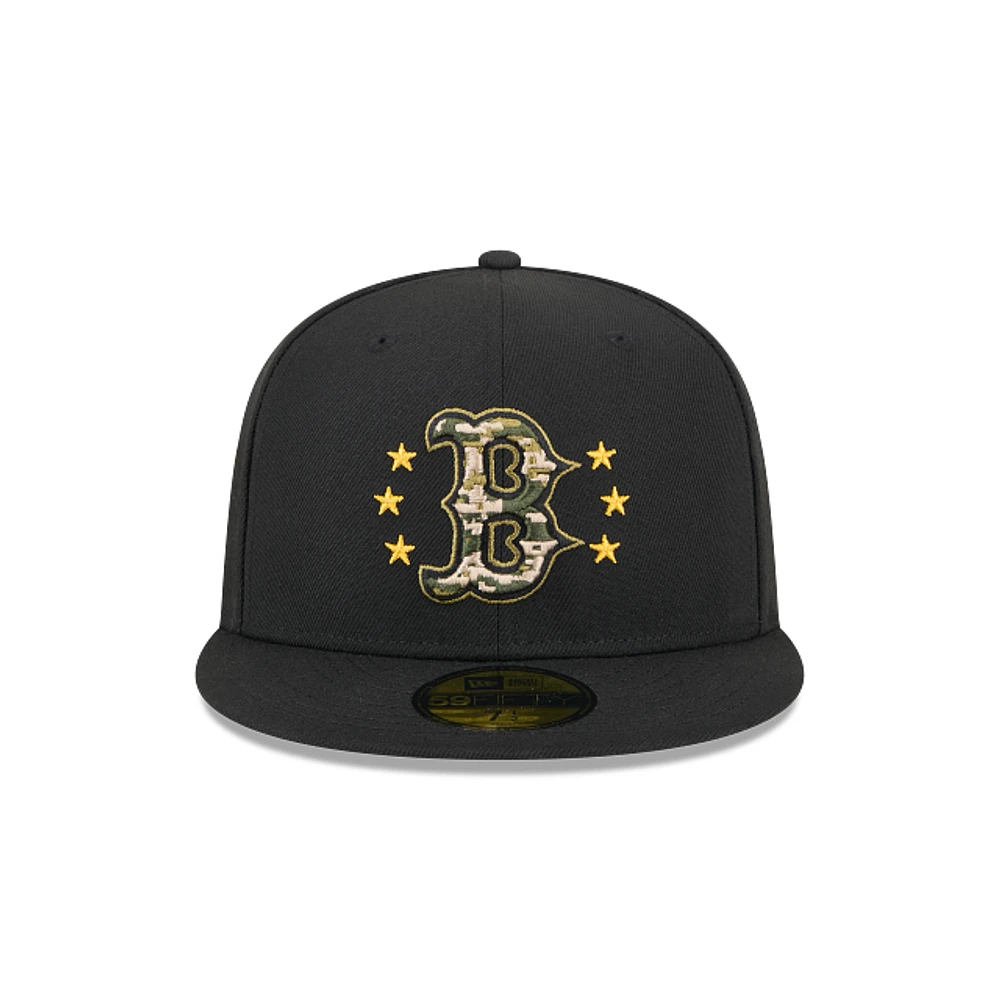 Boston Red Sox MLB Armed Forces Day 2024 59FIFTY Cerrada