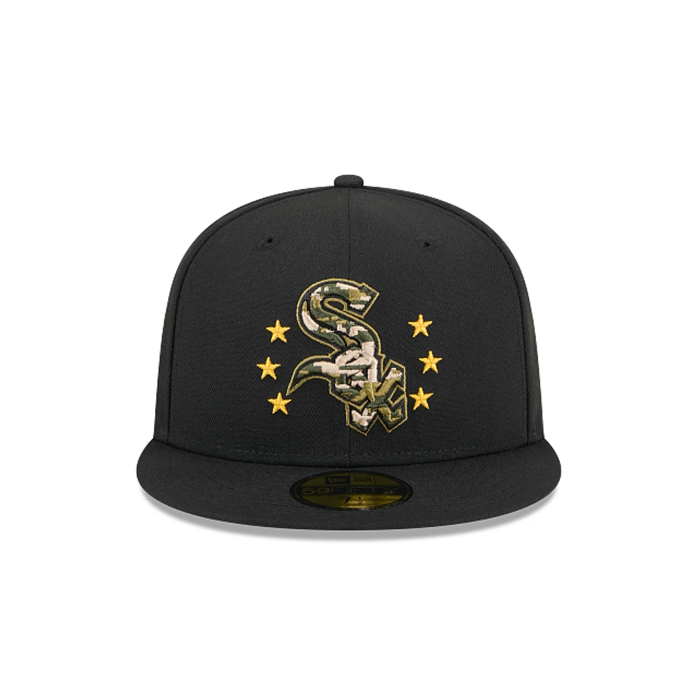 Chicago White Sox MLB Armed Forces Day 2024 59FIFTY Cerrada