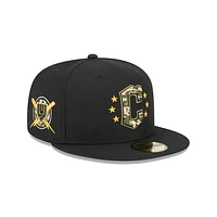 Cleveland Guardians MLB Armed Forces Day 2024 59FIFTY Cerrada