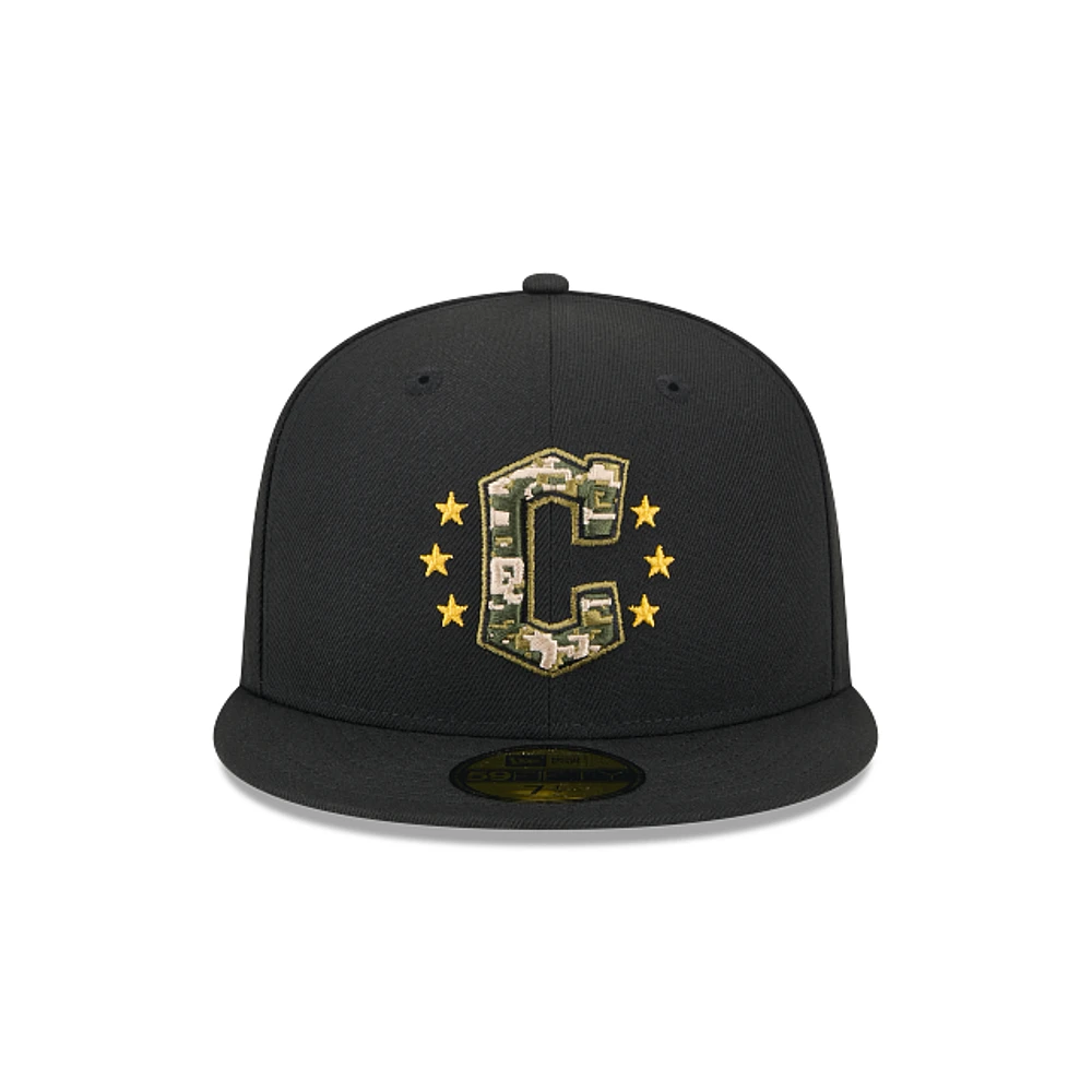 Cleveland Guardians MLB Armed Forces Day 2024 59FIFTY Cerrada