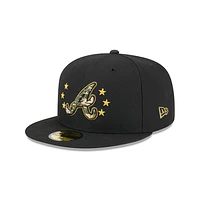 Atlanta Braves MLB Armed Forces Day 2024 59FIFTY Cerrada