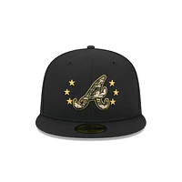 Atlanta Braves MLB Armed Forces Day 2024 59FIFTY Cerrada