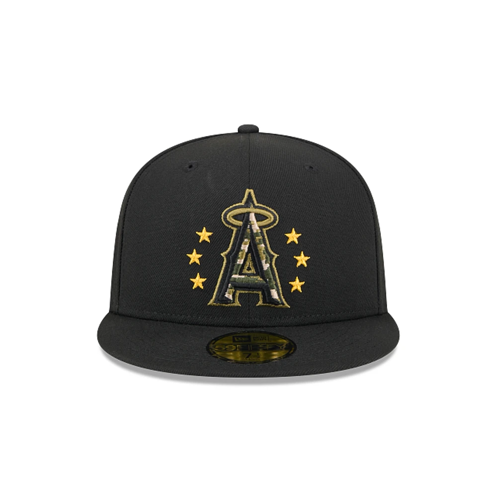 Los Angeles Angels MLB Armed Forces Day 2024 59FIFTY Cerrada