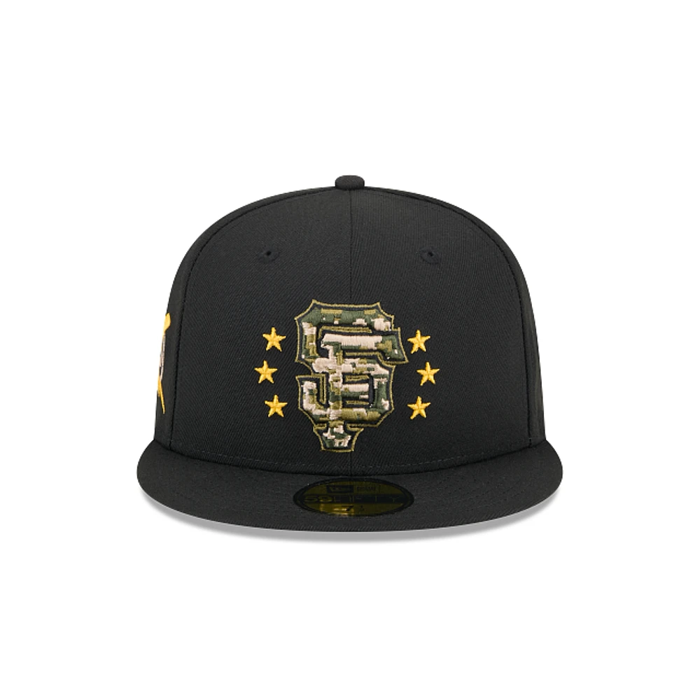 San Francisco Giants MLB Armed Forces Day 2024 59FIFTY Cerrada