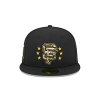 San Francisco Giants MLB Armed Forces Day 2024 59FIFTY Cerrada