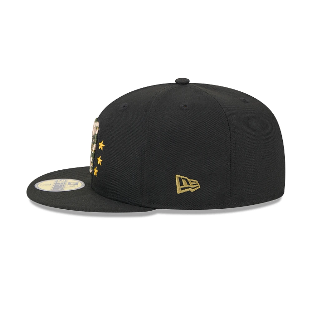 Milwaukee Brewers MLB Armed Forces Day 2024 59FIFTY Cerrada