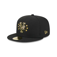 New York Mets MLB Armed Forces Day 2024 59FIFTY Cerrada