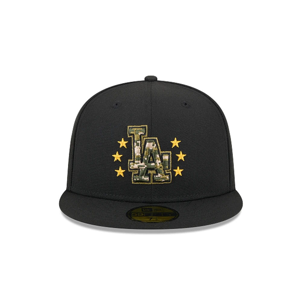 Los Angeles Dodgers MLB Armed Forces Day 2024 59FIFTY Cerrada