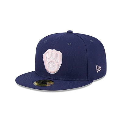 Milwaukee Brewers MLB Mother's Day 2024 59FIFTY Cerrada