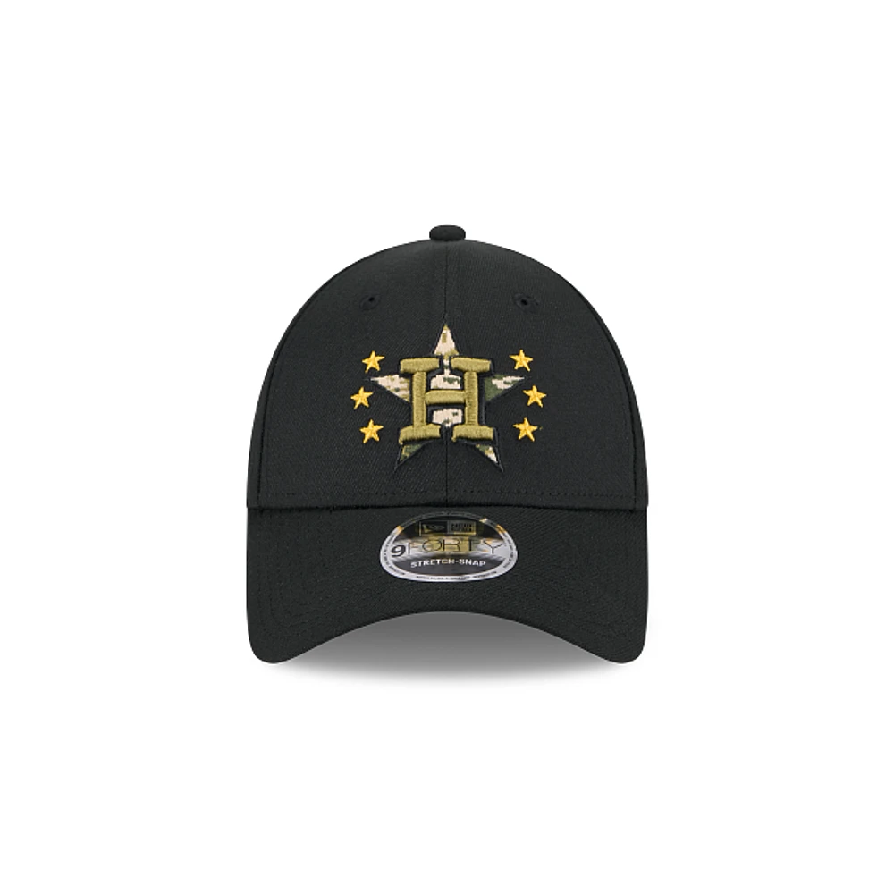 Houston Astros MLB Armed Forces Day 2024 9FORTY Snapback