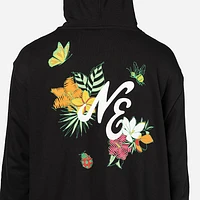 Sudadera New Era Brand Floral Negra