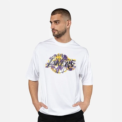 Playera Manga Corta Los Angeles Lakers NBA Palm Tree