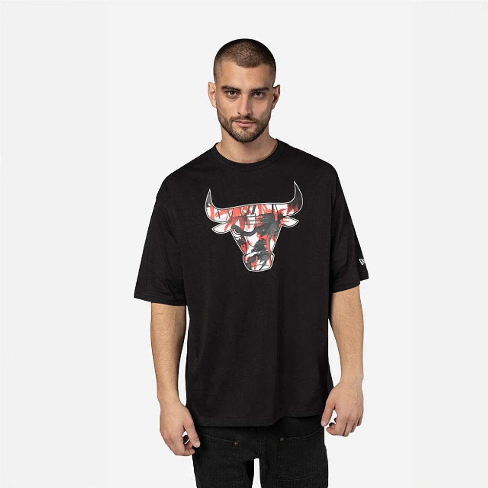 Playera Manga Corta Chicago Bulls NBA Palm Tree