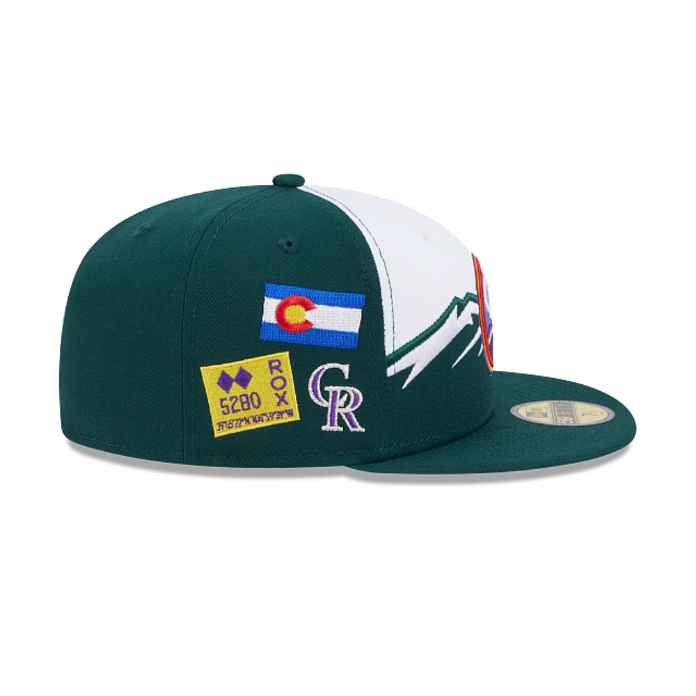 Colorado Rockies MLB City Connect Fan Pack 59FIFTY Cerrada