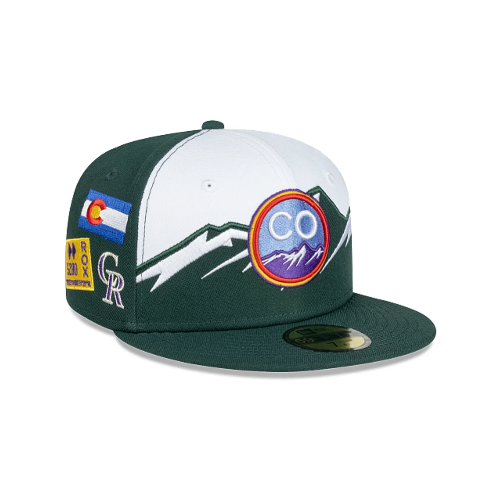 Colorado Rockies MLB City Connect Fan Pack 59FIFTY Cerrada