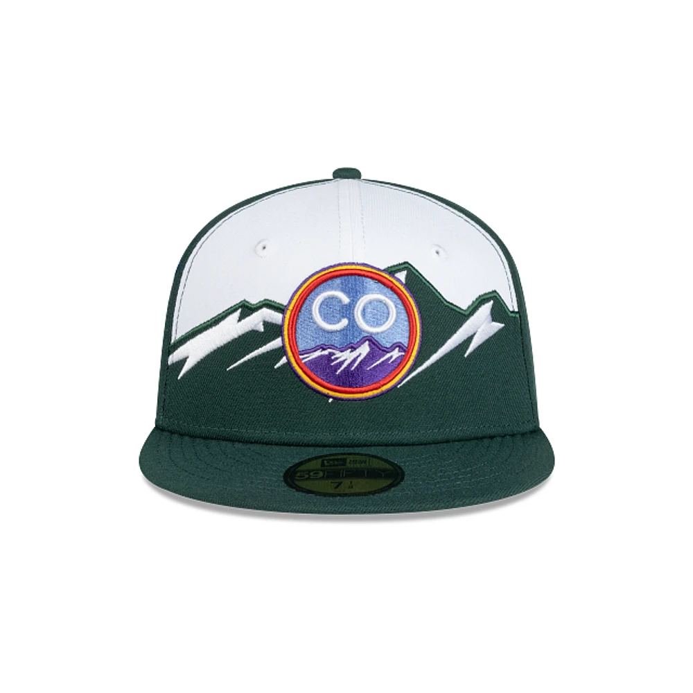 Colorado Rockies MLB City Connect Fan Pack 59FIFTY Cerrada