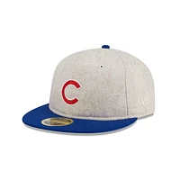 Chicago Cubs MLB Melton Wool 59FIFTY Retro Crown Cerrada