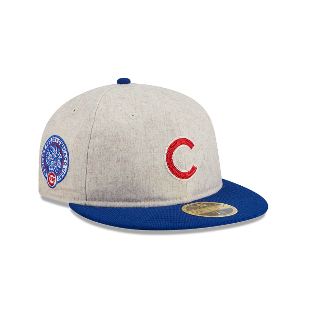 Chicago Cubs MLB Melton Wool 59FIFTY Retro Crown Cerrada